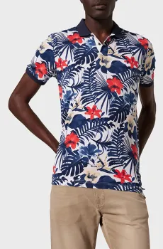 Мужское поло с узором Разноцветный XL Pierre Cardin PC.-C5 20974.2075