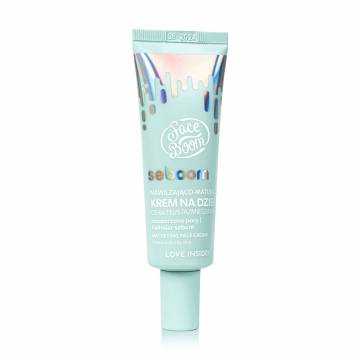 Дневной увлажняющий крем Face Boom Seboom Face Cream для комбинированной и жирной кожи, с цинком и зеленым чаем, 50 мл Дневной увлажняющий крем Face Boom Seboom Face Cream для комбинированной и жирной кожи, с цинком и зеленым чаем, 50 мл