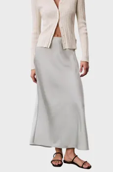 Женская мятная юбка SHINE MAXI Ментоловый XS Calvin Klein LV044F621G