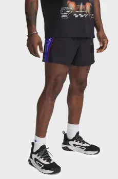 Мужские черные шорты Pjt Rck Colorblock Wvn Short Черный L Under Armour 1389919-001