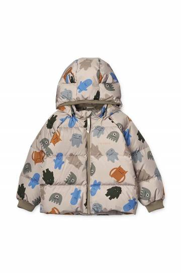 Детская куртка Liewood цвет зелёный