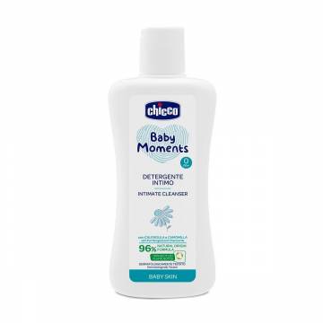 Детский гель для интимной гигиены Chicco Baby Moments Intimate Cleanser от рождения, 200 мл