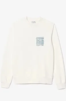 Мужской белый свитшот Белый L Lacoste SH0287CPI