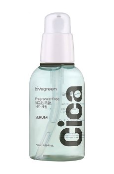 Сыворотка для лица Vegreen Fragrance-Free Cica Serum с центеллой азиатской, без ароматизаторов, 50 мл