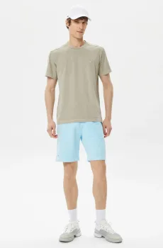 Мужские голубые шорты Голубой M Lacoste GH030303M