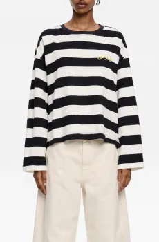 Женский лонгслив в полоску Разноцветный L Bimba Y Lola 251BR7427.10422