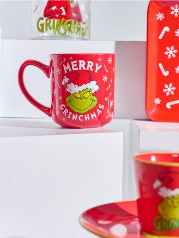 Керамічний кухоль Grinch - різнобарвний Керамічний кухоль Grinch - різнобарвний