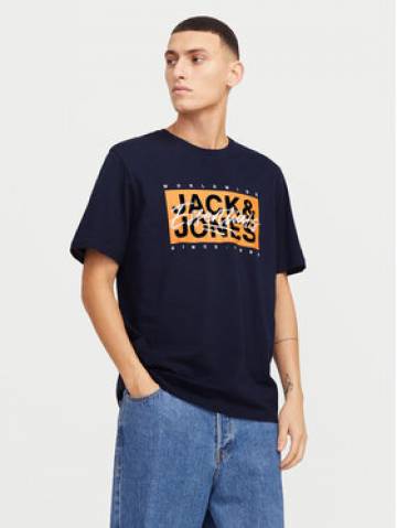 Jack&Jones Футболка Colton 12268439 Cиній Standard Fit Jack&Jones Футболка Colton 12268439 Cиній Standard Fit