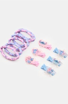 Набір аксесуарів для волосся Stitch - різнобарвний