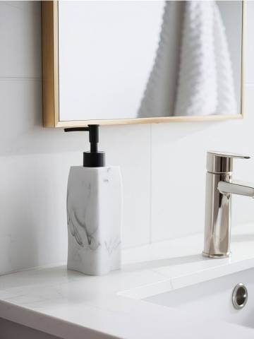 Дозатор для мила - сірий