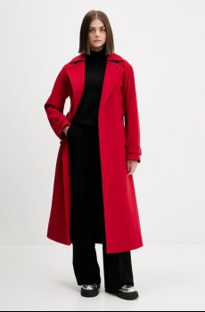 Пальто с примесью шерсти HUGO Martinu-1