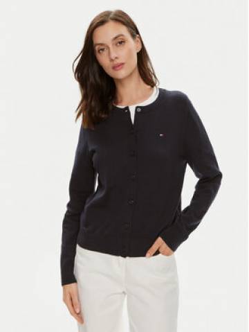 Tommy Hilfiger Кардиган WW0WW42370 Cиній Regular Fit