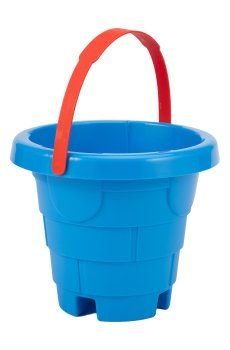 Детское ведро для песка Tigres Башня, голубое, 12*14 см, от 1 года, 1 л (39629)