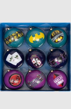 Набор елочных шаров Batman 9 шт