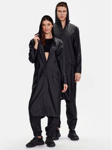 Rains Дощовик 18360 Чорний Regular Fit Rains Дощовик 18360 Чорний Regular Fit