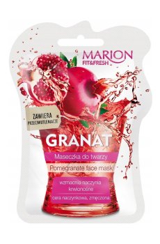 Уценка! Маска для лица Marion Fit & Fresh Pomegranate Face Mask, 7.5 мл