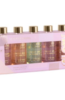 Набор для тела Grace Cole The Luxury Bathing Sweet Orange & Ylang Ylang Bathing Line Up, 5 продуктов