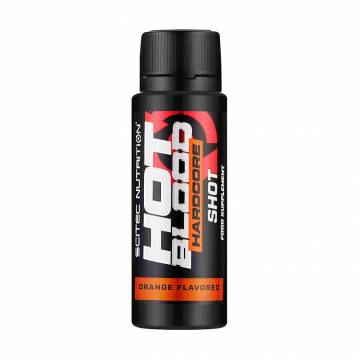 Предтренировочный комплекс Scitec Nutrition Hot Blood Hardcore Shot Апельсин, в жидкости, 60 мл Предтренировочный комплекс Scitec Nutrition Hot Blood Hardcore Shot Апельсин, в жидкости, 60 мл