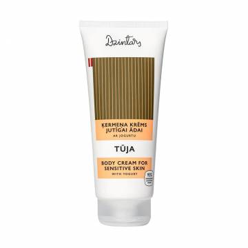 Крем для тела Dzintars Tuja Body Cream Sensitive Skin для чувствительной кожи, с йогуртом, 200 мл Крем для тела Dzintars Tuja Body Cream Sensitive Skin для чувствительной кожи, с йогуртом, 200 мл
