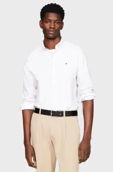 Мужская белая рубашка CORE 1985 FLEX OXFORD RF Белый M Tommy Hilfiger MW0MW25037