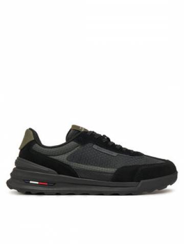 Tommy Hilfiger Снікерcи Retro Runner Seasonal FM0FM05328 Чорний Tommy Hilfiger Снікерcи Retro Runner Seasonal FM0FM05328 Чорний