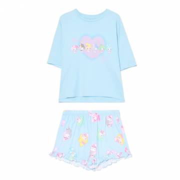 Cropp - Піжамний комплект із двох предметів My Melody - блідо-блакитний Cropp - Піжамний комплект із двох предметів My Melody - блідо-блакитний