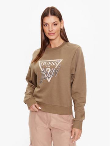 Guess Світшот W3YQ01 KB683 Зелений Regular Fit Guess Світшот W3YQ01 KB683 Зелений Regular Fit
