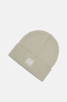 Бежевая шапка Cuffed Beanie Flying NB Logo Бежевый ONESIZE New Balance LAH13034TWF