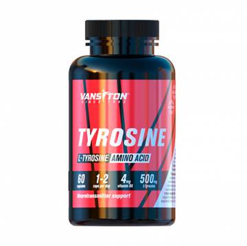 Тиpoзин Vansiton Tyrosine, 60 капсул Тиpoзин Vansiton Tyrosine, 60 капсул