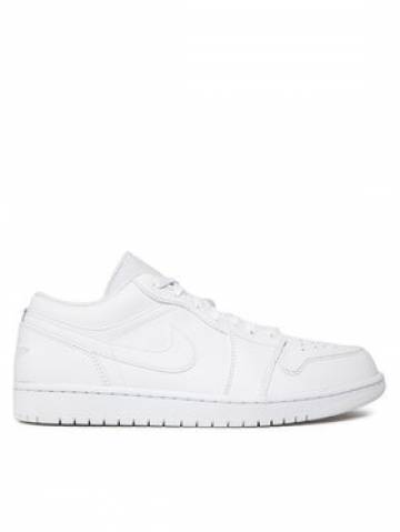 Nike Снікерcи Air Jordan 1 Low 553558 136 Білий Nike Снікерcи Air Jordan 1 Low 553558 136 Білий