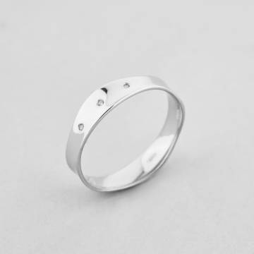 Серебряное кольцо Minimal ВС-321р-17.5 17.5 Серебряное кольцо Minimal ВС-321р-17.5 17.5