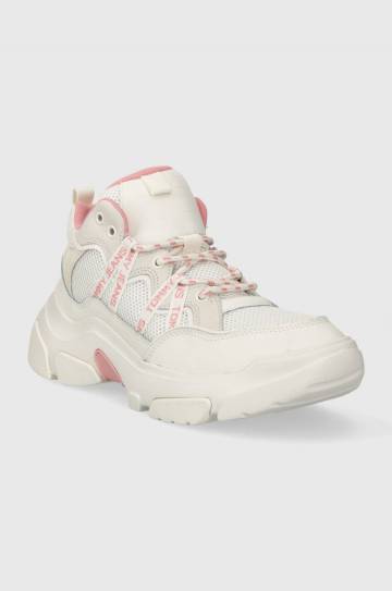 Кроссовки Tommy Jeans TJW MODULAR RUNNER цвет серый EN0EN02473 Кроссовки Tommy Jeans TJW MODULAR RUNNER цвет серый EN0EN02473