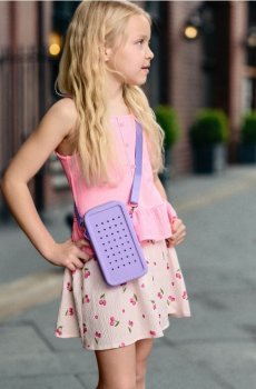 Силіконова сумка - Фіолетовий