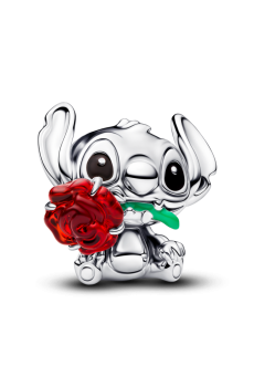 Намистина "Стіч з трояндою" Ліло і Стіч