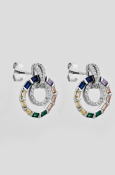 Серьги Буйство красок