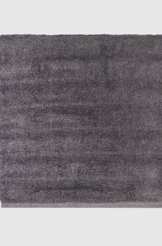 Серое махровое полотенце для тела ASH RIBBED