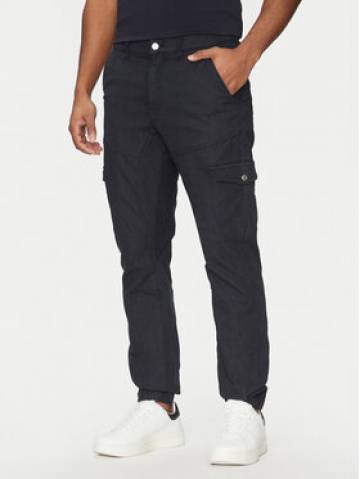 Guess Штани з тканини M5RB54 WGXY1 Cиній Slim Fit Guess Штани з тканини M5RB54 WGXY1 Cиній Slim Fit