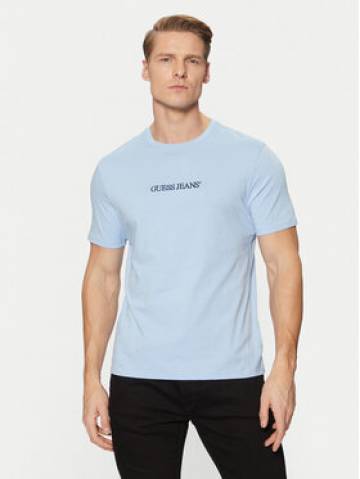 Guess Jeans Футболка M4YI52 K8HM0 Голубий Slim Fit Guess Jeans Футболка M4YI52 K8HM0 Голубий Slim Fit
