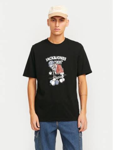 Jack&Jones Футболка Eight Skull 12264841 Чорний Standard Fit Jack&Jones Футболка Eight Skull 12264841 Чорний Standard Fit