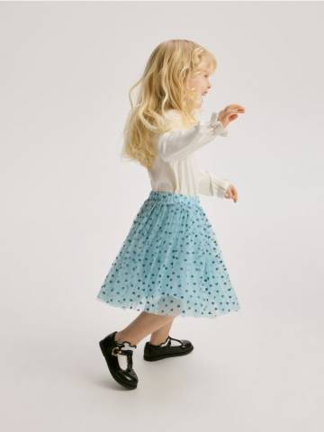 Reserved - BABIES` SKIRT - світло-бірюзовий - 358DA-60X Reserved - BABIES` SKIRT - світло-бірюзовий - 358DA-60X