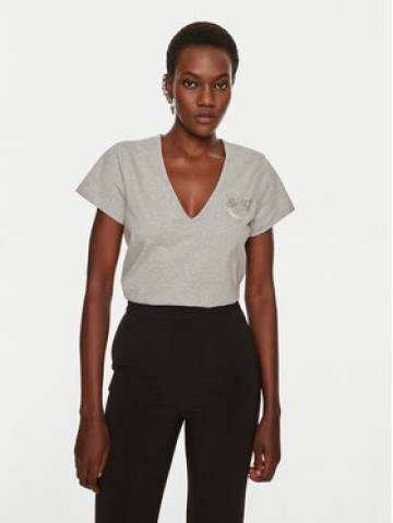 Pinko Футболка Turbato 100372 A24E I42 Сірий Regular Fit Pinko Футболка Turbato 100372 A24E I42 Сірий Regular Fit
