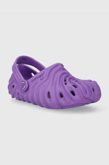 Детские шлепанцы Crocs x salehe bambury женские цвет фиолетовый Детские шлепанцы Crocs x salehe bambury женские цвет фиолетовый