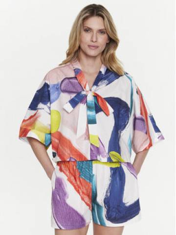 Silvian Heach Блузка GPP23415BL Кольоровий Relaxed Fit Silvian Heach Блузка GPP23415BL Кольоровий Relaxed Fit