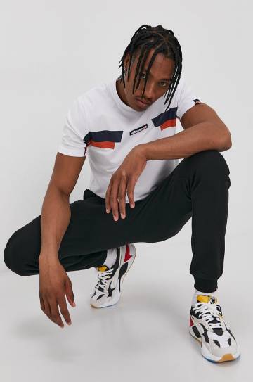 Брюки Ellesse мужские цвет чёрный с аппликацией Брюки Ellesse мужские цвет чёрный с аппликацией