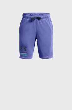 Детские фиолетовые шорты UA Boys Rival Terry Short Фиолетовый 8 Under Armour 1383135-561