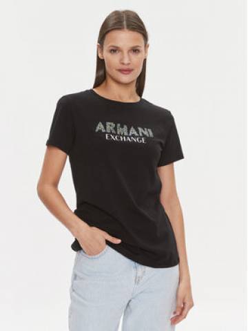 Armani Exchange Футболка 3DYT13 YJ8QZ 1200 Чорний Regular Fit Armani Exchange Футболка 3DYT13 YJ8QZ 1200 Чорний Regular Fit