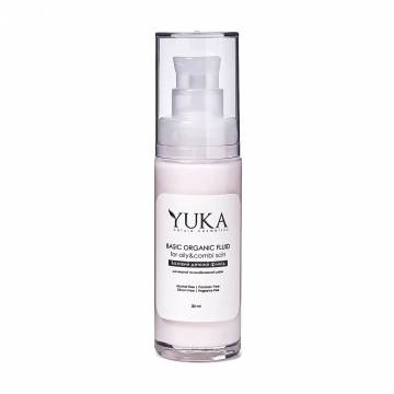 Базовый дневной флюид для лица Yuka Basic Organic Fluid для жирной и комбинированной кожи, 30 мл Базовый дневной флюид для лица Yuka Basic Organic Fluid для жирной и комбинированной кожи, 30 мл