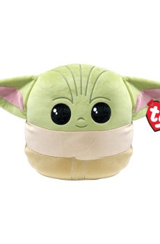 Детская мягконабивная игрушка TY Squish-A-Boos Grogu, от 3 лет, 20 см (39255)