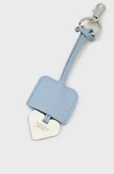 Женский голубой брелок METAL HEART CHARM Голубой ONESIZE Tommy Jeans AW0AW19244