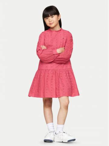 Tommy Hilfiger Повсякденна сукня KG0KG08216 M Рожевий Regular Fit Tommy Hilfiger Повсякденна сукня KG0KG08216 M Рожевий Regular Fit